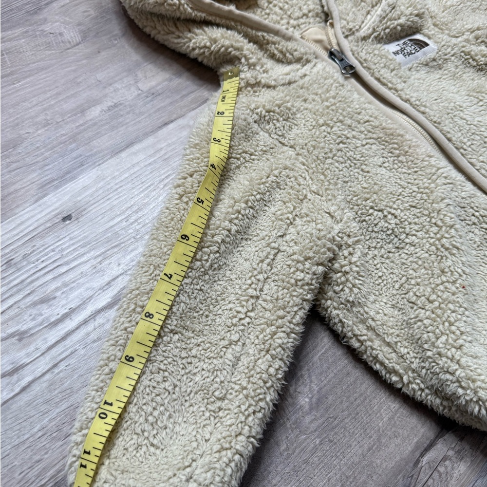 The North Face Beige Fleece Infant Hoodie - Picture 4 of 7